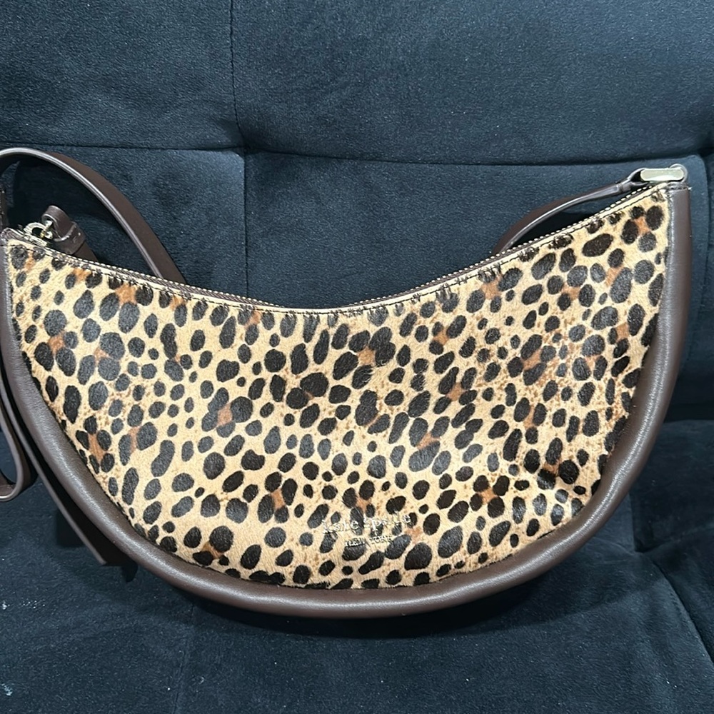 Shoulder leopard Kate spade bag